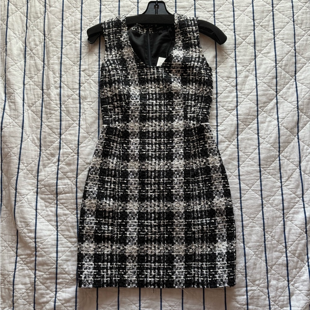 Theory Tweed mini dress